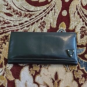 Black Gucci Leather Wallet